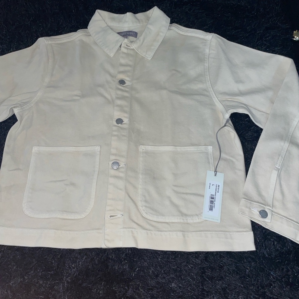 Just USA Cream Blazer Jacket